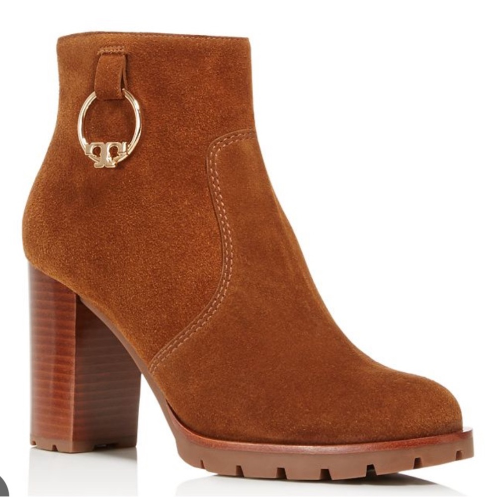 Tory Burch
Women's Sofia Logo Ring High-Heel Booties